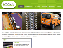 Tablet Screenshot of coonen.net